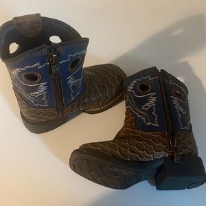 Never Used - Ariat Toddler Lil’ Stomper Orlando Cowboy Boots